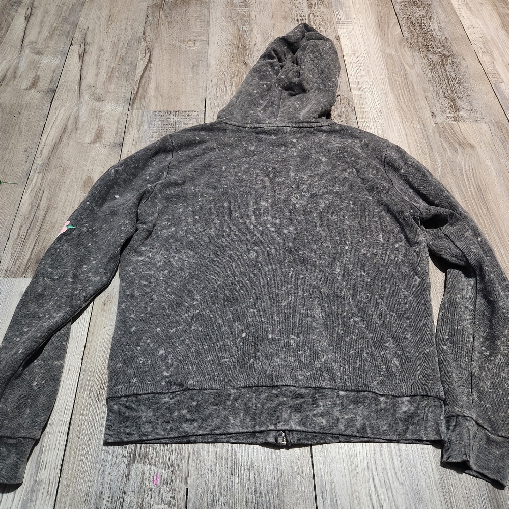 PINK Gray Floral Logo Jacket - Picture 2 of 2